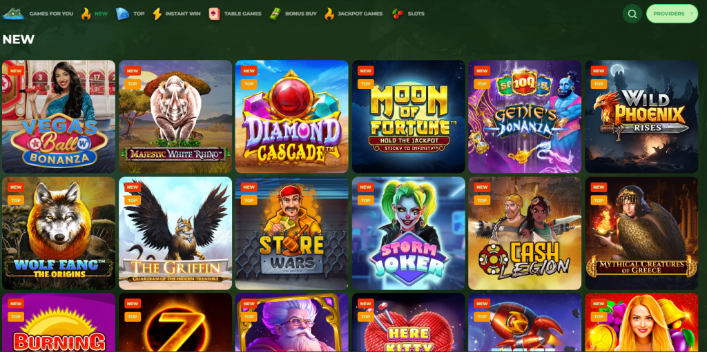 Biblioteca de Juegos en CrocoSlots