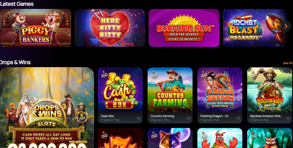 Portafolio de Juegos BitSpin Casino